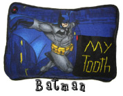 Batman Tooth Fairy Pillow with Pocket for Boys
