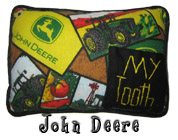 John Deere Tooth Fairy Pillow with Pocket for Boys